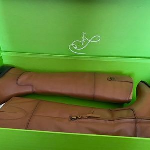 Sam Edelman Leather Knee High Boot